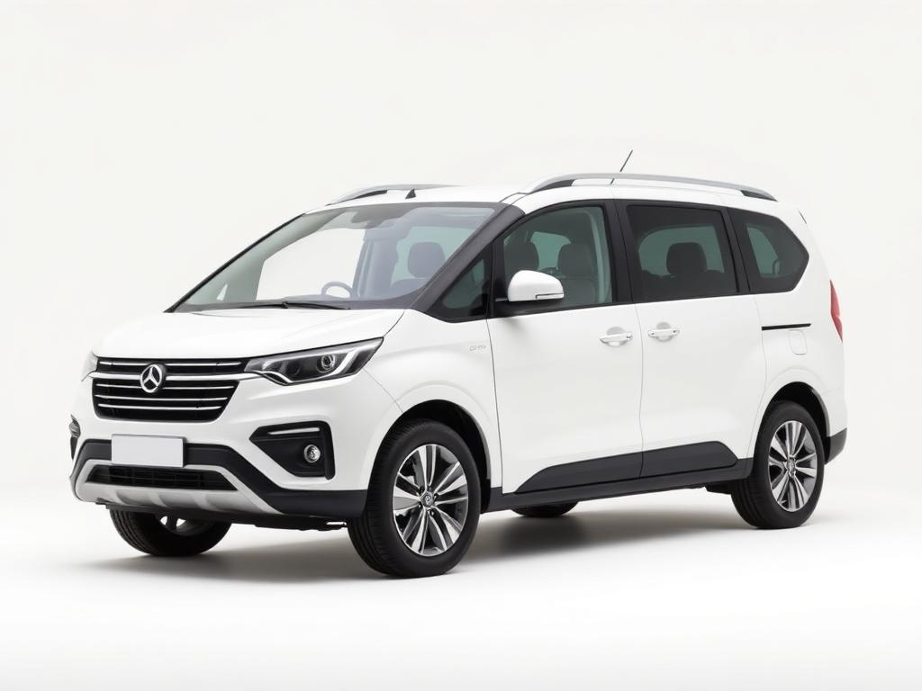 White 7-seater SUV for family travel to Jog Falls from Talaguppa